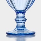 Бокал стеклянный для вина «Роман», 240 мл, цвет синий - Фото 2