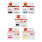 Комплект струйных картриджей EasyPrint IC-CLI521_SET (PGI-520BK;CLI-521) для Canon, цвет че   105358 - фото 301867059