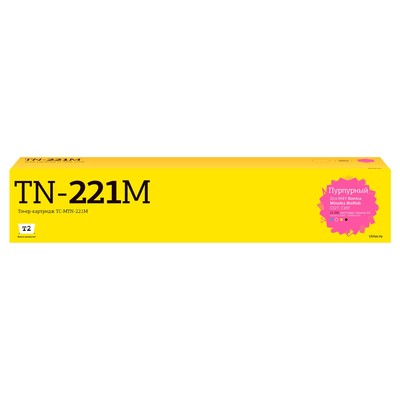 Лазерный картридж T2 TC-MTN-221M  для Konica-Minolta BizHub C227/C287 (21000 стр.) пурпурны   105359