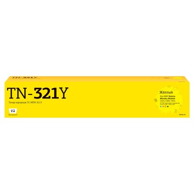 Лазерный картридж T2 TC-MTN-321Y  для Konica-Minolta BizHub C224/C284/C364 (25000 стр.) жел   105359