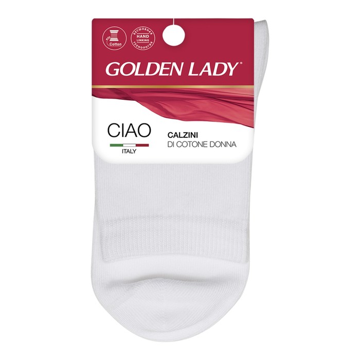Носки женские GLD CIAO, размер 35-38, цвет bianco - Фото 1