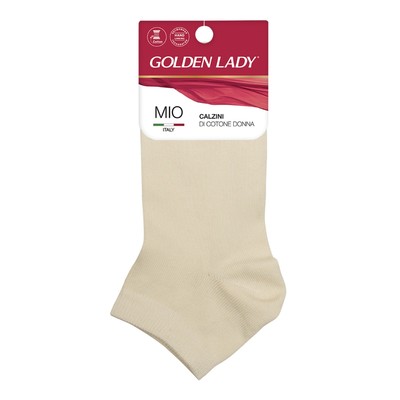 Носки женские укороченные GLD MIO, размер 35-38, цвет beige