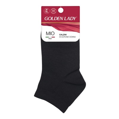 Носки женские укороченные GLD MIO, размер 35-38, цвет nero