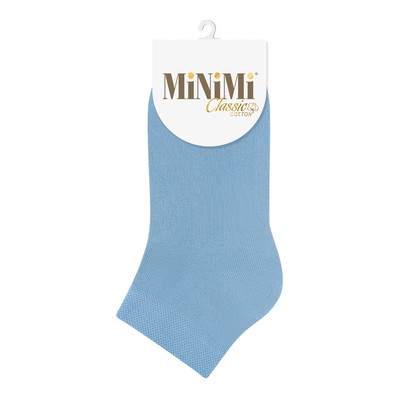 Носки женские укороченные MINI COTONE, размер 35-38, цвет azzurro