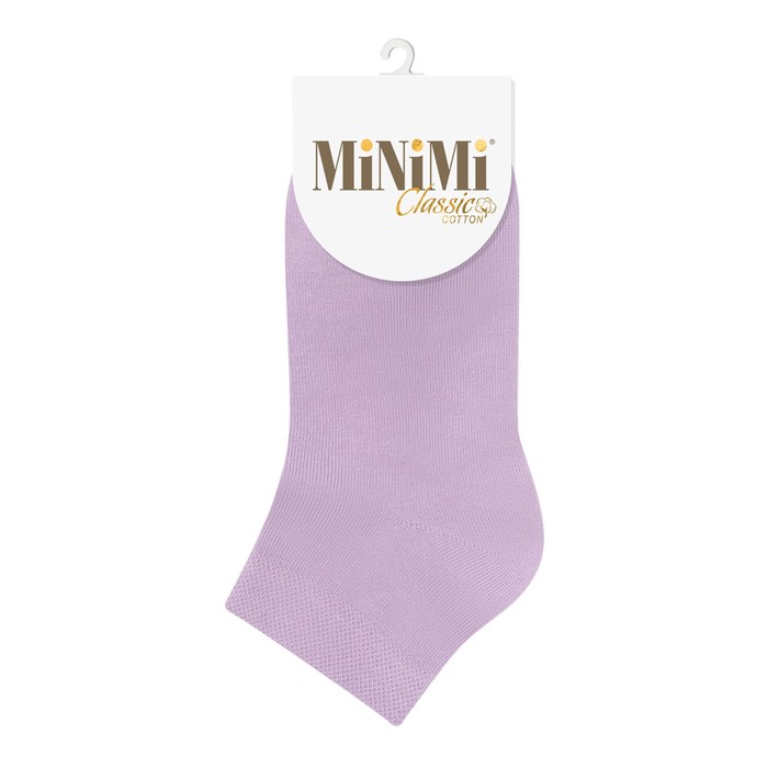 Носки женские укороченные MINI COTONE, размер 35-38, цвет lilla - Фото 1
