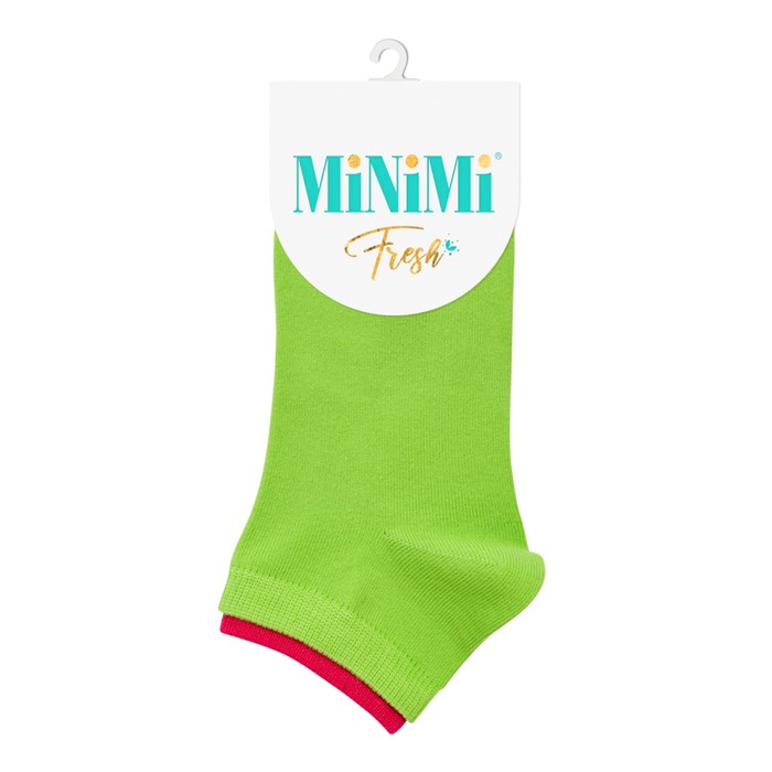 

Носки женские MiNiMi Fresh с двойной резинкой, размер 35-38, цвет erba