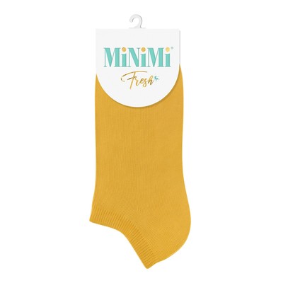 Носки женские укороченные MINI FRESH, размер 35-38, цвет giallo