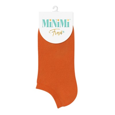 Носки женские укороченные MINI FRESH, размер 35-38, цвет orange