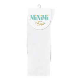 Носки женские MiNiMi Fresh с высокой резинкой, размер 35-38, цвет bianco