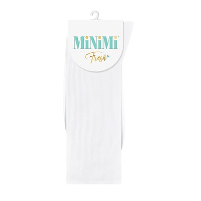Носки женские MINI FRESH с высокой резинкой, размер 35-38, цвет bianco