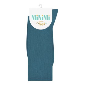 Носки женские MiNiMi Fresh с высокой резинкой, размер 35-38, цвет esmeraldo