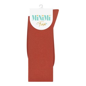 Носки женские MiNiMi Fresh с высокой резинкой, размер 35-38, цвет terracotta