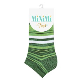 Носки женские укороченные MiNiMi Fresh, размер 35-38, цвет verde multicolor