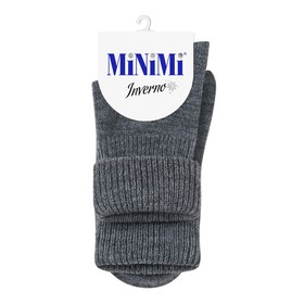 Носки женские MiNiMi Inverno, размер единый, цвет grigio melange