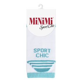 Носки женские MiNiMi Sport chic укороченные, размер 35-38, цвет bianco