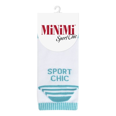 Носки женские MINI Sport Chic укороченные, размер 35-38, цвет bianco