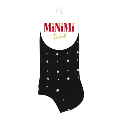 Носки женские MINI TREND, размер 35-38, цвет nero