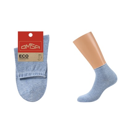 Носки женские OMSA ECO, размер 35-38, цвет jeans melange