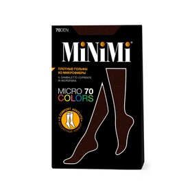 Гольфы женские MiNiMi Micro colors 70, размер единый, цвет moka