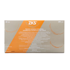 Перчатки ZKS нитриловые Intro white белые 3,5 гр  размер L 50 пар/уп - фото 9900821