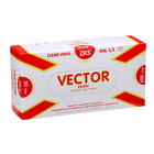 Перчатки ZKS виниловые  Vector Exion прозрачные  4,0 гр размер L 50 пар/уп - Фото 2