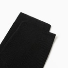 Носки мужские, цвет черный, размер 25 (комплект 5 шт) - фото 25996383