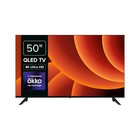 Телевизор  Rombica SMART TV QL50 50MT-UDG54G,50",3840x2160,DVB-/T2/C/S2,HDMI 3,USB 2,чёрный - фото 321606891