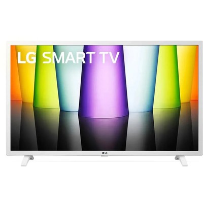 Телевизор LG 32LQ63806LC, 32", 1920x1080, DVB-/T2/C/S2,HDMI 2,USB 1, smart tv, белый