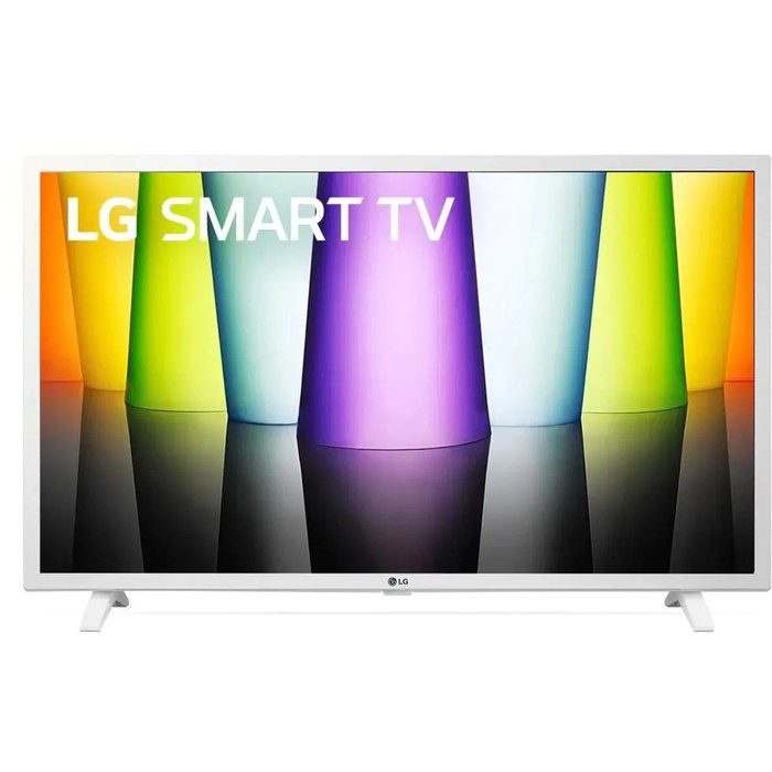 Телевизор LG 32LQ63806LC, 32, 1920x1080, DVB-/T2/C/S2,HDMI 2,USB 1, smart tv, белый