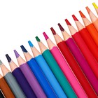 Карандаши 18 цветов ErichKrause Color Friends, трехгранные, пластиковые, МИКС - Фото 4