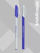 Ручка шариковая ErichKrause. Neo Stick Metallic, синий стержень, узел 0.7 мм - Фото 7