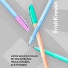 Набор ручек шариковых 4 штуки, ErichKrause U-108 Spring Stick Ultra Glide, игольчатый узел 1,0 мм, синие, мягкое и комфортное письмо 10524966 - фото 14049860