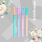 Набор ручек шариковых 4 штуки, ErichKrause U-108 Spring Stick Ultra Glide, игольчатый узел 1,0 мм, синие, мягкое и комфортное письмо 10524966 - фото 14049856