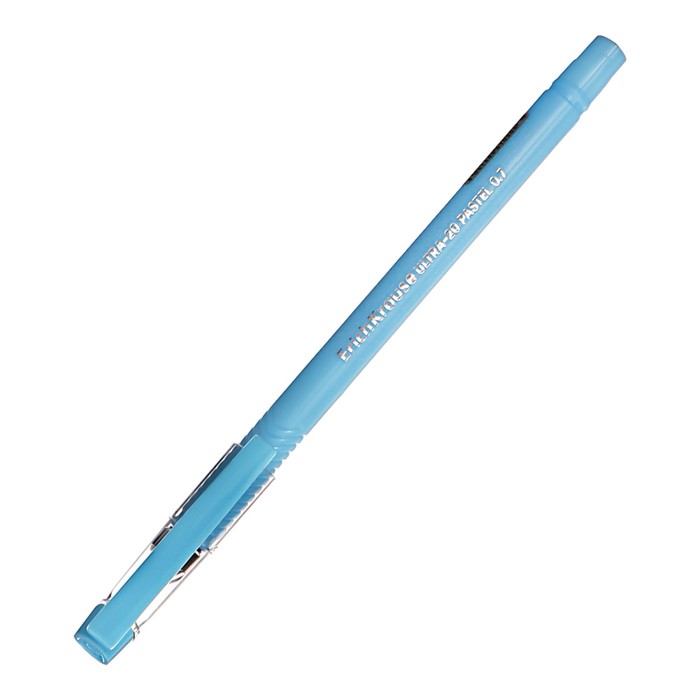 Набор ручек шариковых 4 шт, ErichKrause, ULTRA-20 Stick Pastel" узел 0.7 мм цвет синяя
