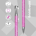 Ручка шариковая ErichKrause. ULTRA-20 Stick Glitter, синий стержень, узел 0.7 мм - Фото 2