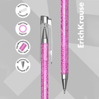 Набор ручек шариковых 4 штуки, ErichKrause ULTRA-20 Stick Glitter, узел 0.7 мм, чернила синие, длина линии письма 2000 метров - фото 33842240