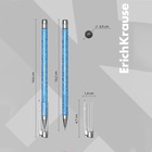 Набор ручек шариковых 4 штуки, ErichKrause ULTRA-20 Stick Glitter, узел 0.7 мм, чернила синие, длина линии письма 2000 метров - фото 33842241