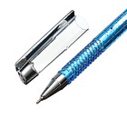 Набор ручек шариковых 4 шт, ErichKrause, ULTRA-20 Stick Glitter узел 0.7 мм цвет синяя - Фото 5