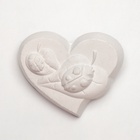 Минеральный камень для птиц «Пижон», форма сердца, с углем, 60 г - Фото 5