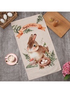 Полотенце кухонное «Этель» Happy Easter, 40×73 см, 100% хлопок, саржа 190 г/м² - Фото 3