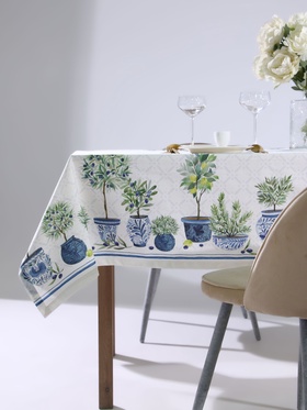 Скатерть "Этель" Olives 149х110см, 100% хл, репс 210 г/м2