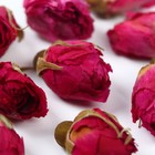 Цветы сухие «Розовая роза» для капкейков, тортов, напитков, 5 г. (комплект 2 шт) - фото 33503995