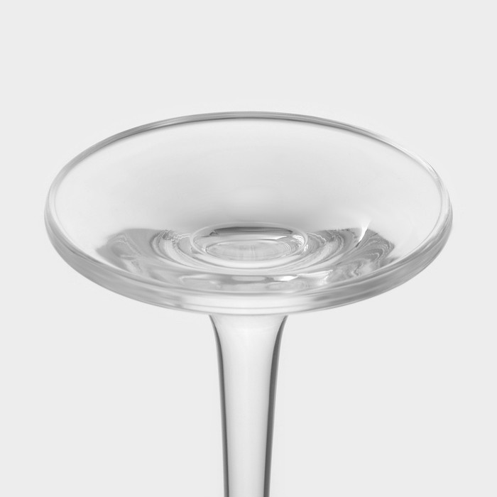 Набор стеклянных бокалов для шампанского «Пралине», 100 мл, 4 шт - фото 1928638909