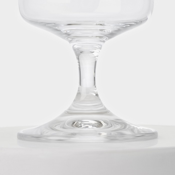 Набор стеклянных бокалов для шампанского «Экстра», 215 мл, 6 шт - фото 1928638974