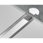 Профиль алюминиевый встраиваемый Ambrella Illumination Alum Profile, GP1001AL, 2000х6.8х21.5 мм, цвет серебро, матовый рассеиватель - Фото 4