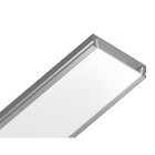 Профиль алюминиевый накладной Ambrella Illumination Alum Profile, GP1800AL, 2000х6х23.8 мм, цвет серебро, матовый рассеиватель - Фото 2