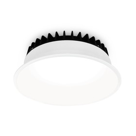 Светильник встраиваемый многорежимный cветодиодный Ambrella Downlight DCR512, 18Вт, Led, цвет белый