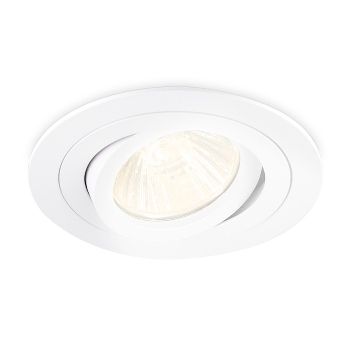 Светильник поворотный встраиваемый точечный Ambrella Techno Spot Standard Tech TN102501, GU5.3, цвет белый