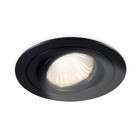 Светильник поворотный встраиваемый точечный Ambrella Techno Spot Standard Tech TN102502, GU5.3, цвет чёрный - фото 301867221