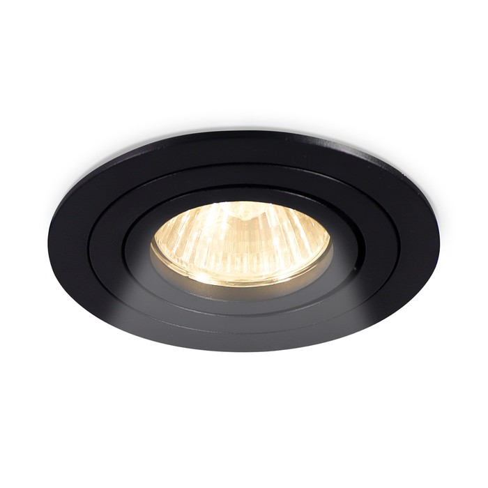 Светильник поворотный встраиваемый точечный Ambrella Techno Spot Standard Tech TN102502, GU5.3, цвет чёрный - фото 1927162789
